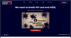 Desktop Screenshot of endhiv.com
