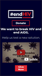 Mobile Screenshot of endhiv.com